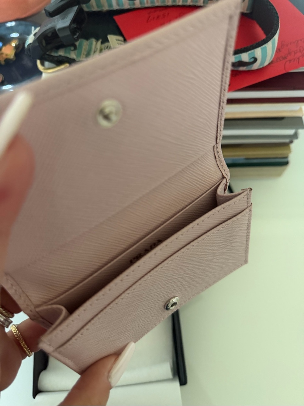 Prada Saffiano Leather Wallet - Picture 4 of 11